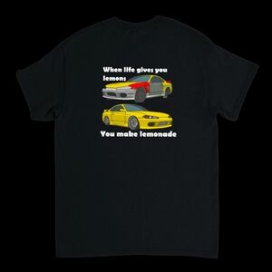 Gildan Short Sleeve Tee with JDM Car Graphic - Lemon Tee - S15 Silvia
